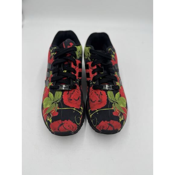 Size 8 - adidas ZX Flux Red Roses W - Picture 1 of 7
